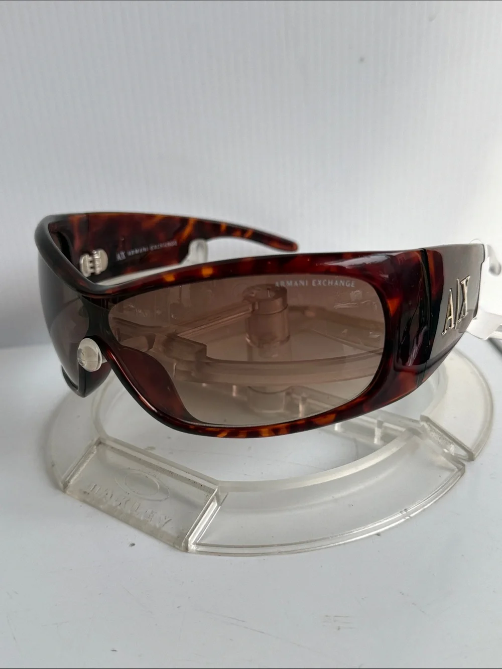 NEW ARMANI EXCHANGE AX007/S Brown Tortoise Sunglasses NEW WITHOUT TAGS